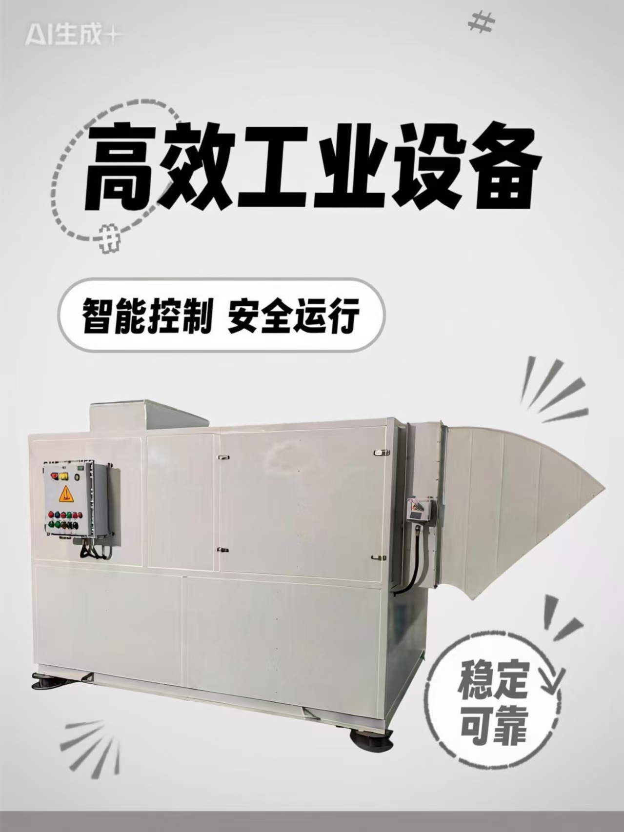 自清潔沙塵過濾機組 高密封性防污染 15000m3/h 除沙塵顆粒