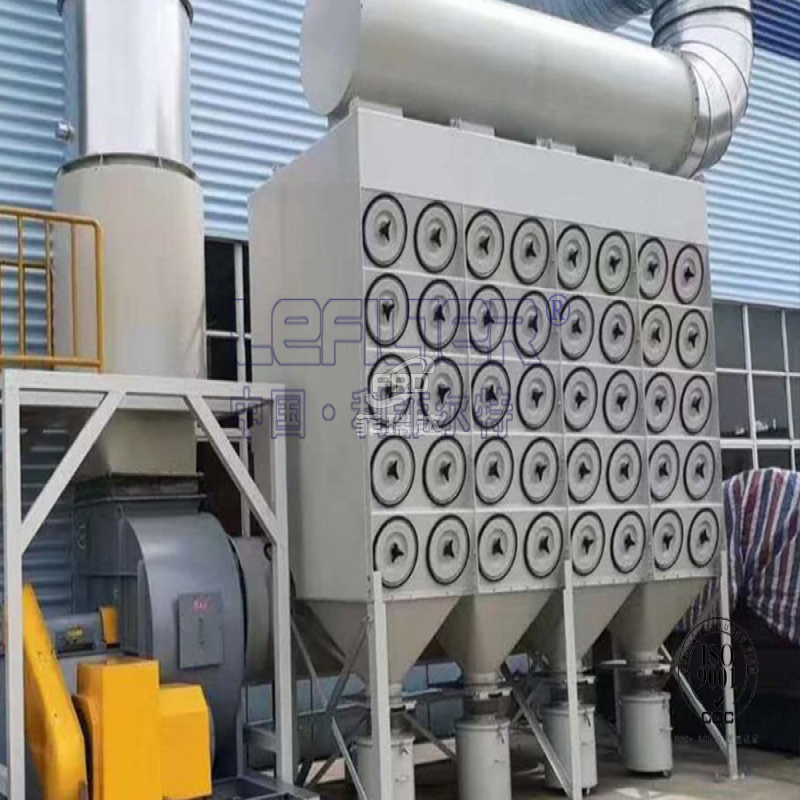 化工廠使用的濾筒除塵器