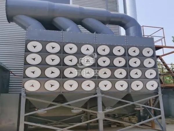 單晶硅脈沖濾筒除塵器