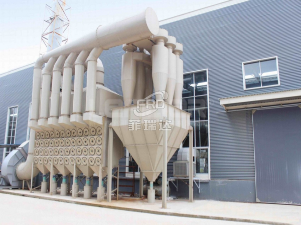 2萬風量旋風除塵器鑄造業除塵