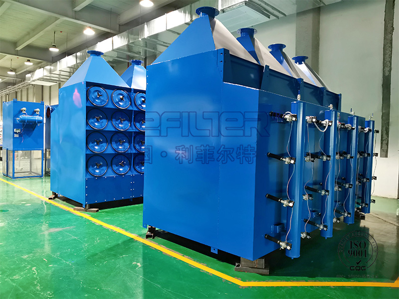 五金制造行業用濾筒除塵器